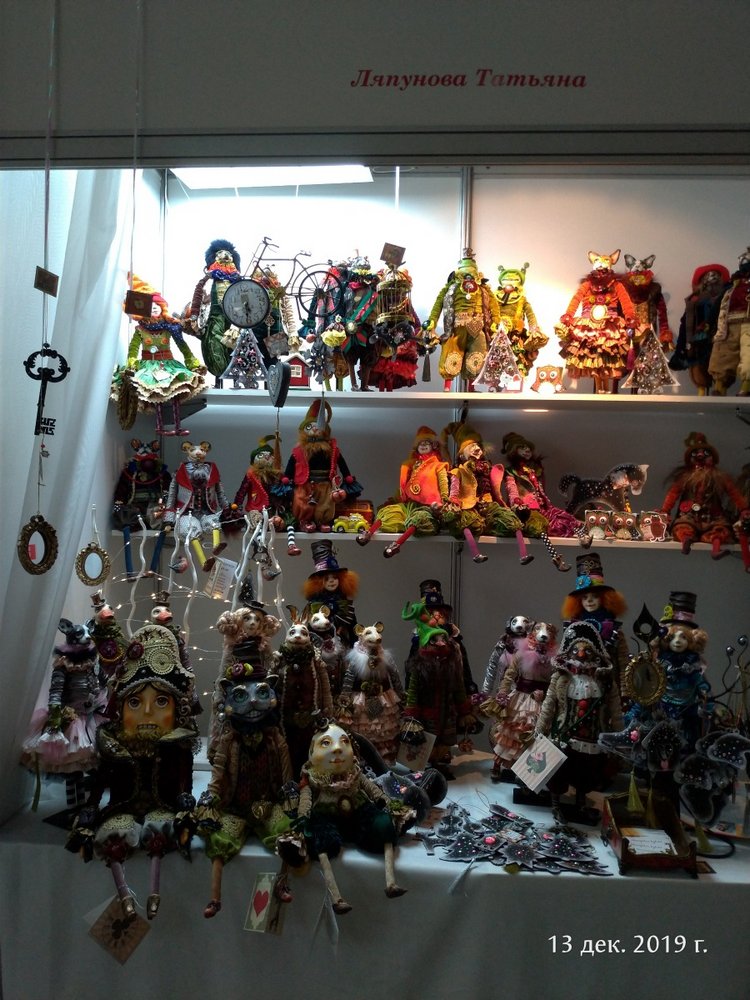 X Международная выставка "Искусство куклы" в Гостином дворе. Часть 1