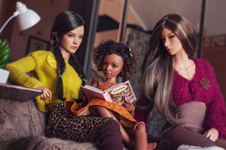 Тамира, Котиша и Аюна — Куклы Iplehouse (Иплхаус): BJD (БЖД)