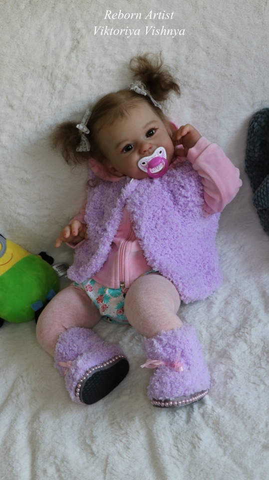 Малышка Хулиганка... куколка реборн Виктории Вишни