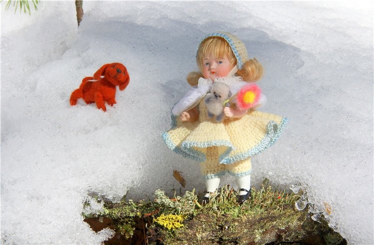 Девочка Весна. Strobile & Wilken Doll (фото 9)