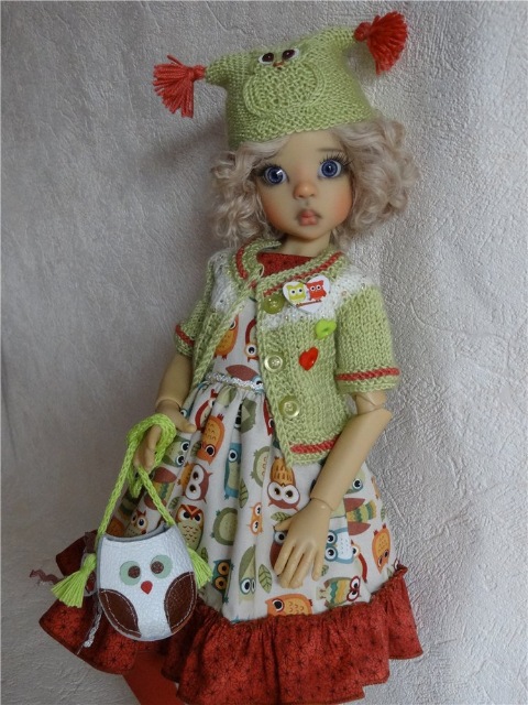 Еще немножко "рукотворчества" для каешек. Лайла-Совенок (фото 9)