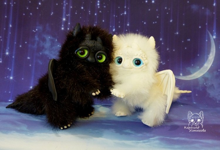 Драконы Дневная и Ночная Фурии (фото 10)