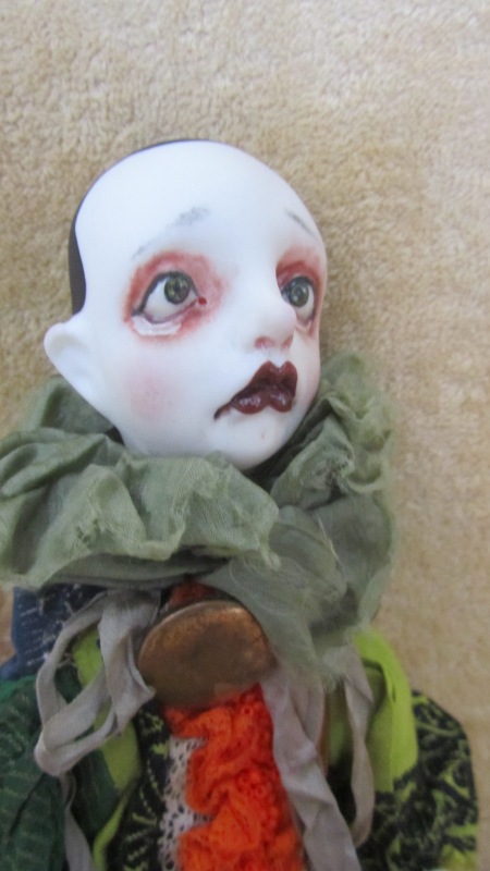 Коротенькая история жизни Печалек, авторских фарфоровых куколок (фото 10)