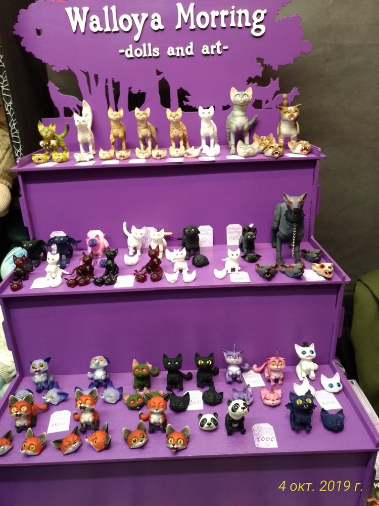 XV Международный Салон Авторских кукол на Тишинке моими глазами. Часть I