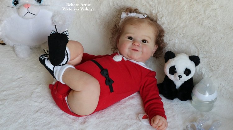 Моя Мэдди... Куколка реборн Виктории Вишни
