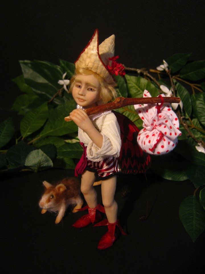 OOAK Creations Fairy - Dolls in Polymer Clay - Fimo by Paola Erriu - Авторские скульптуры из полимерной глины