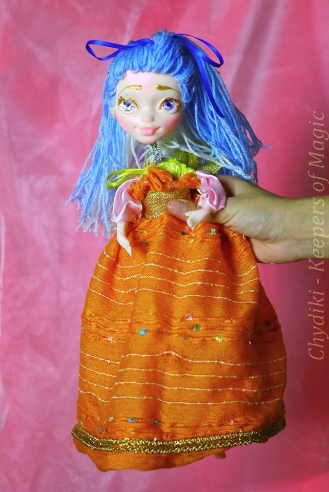 Chydiki - Fairy OOAK Art dolls, artist collectible fantasy clay toys - 6