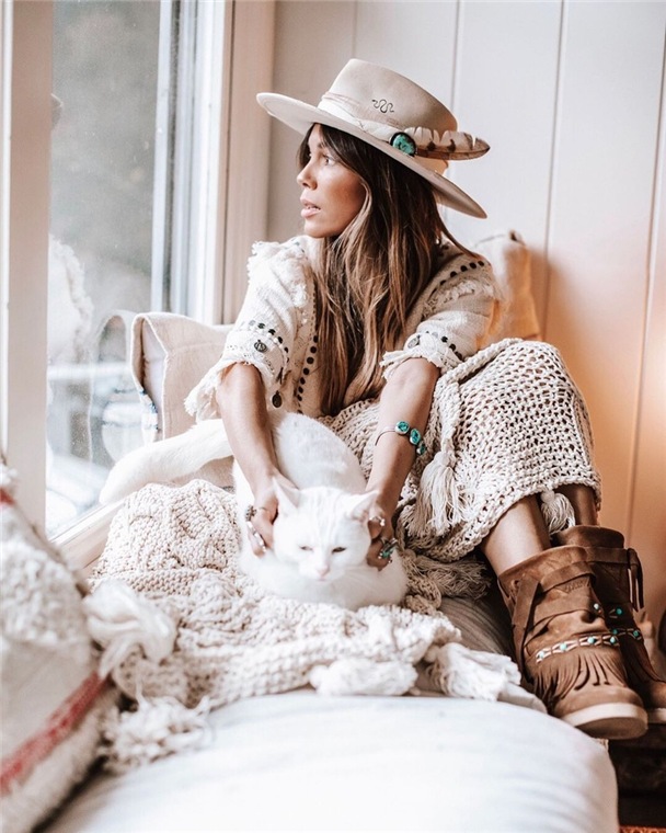 Мороз и солнце; день чудесный! - зимние наряды в стиле бохо (фото 2)