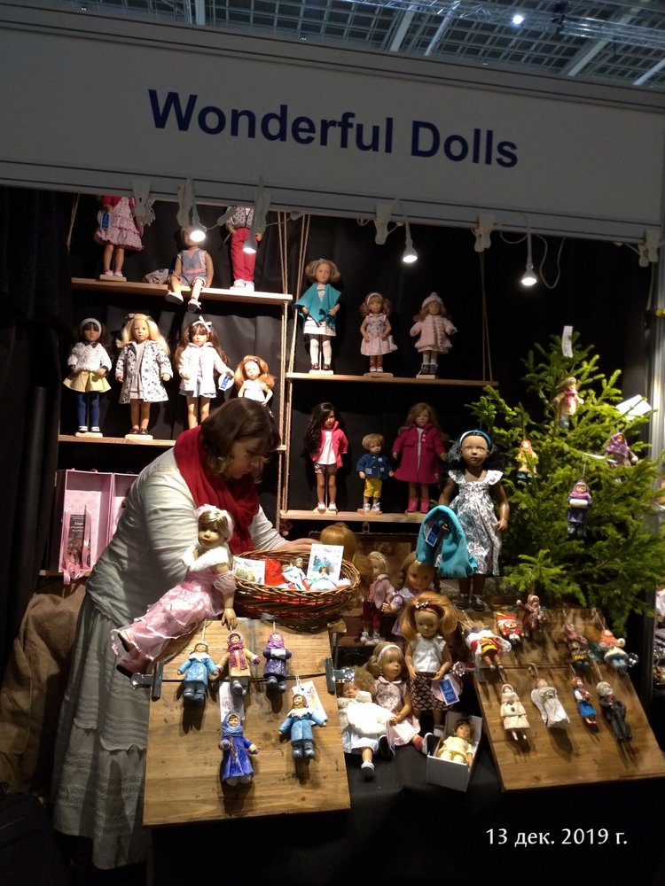 X Международная выставка "Искусство куклы" в Гостином дворе. Часть 1