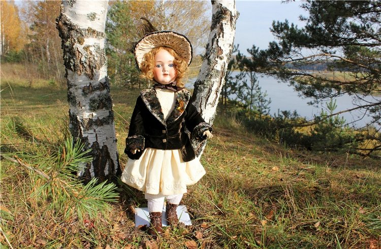 Кейт - Девочка Осень — Антикварные куклы Armand Marseille (AM): молд 390 (фото 2)