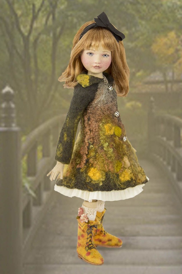 Невероятные куклы из фетра... Бренд "Maggie Made Dolls..." ☝️ (фото 10)