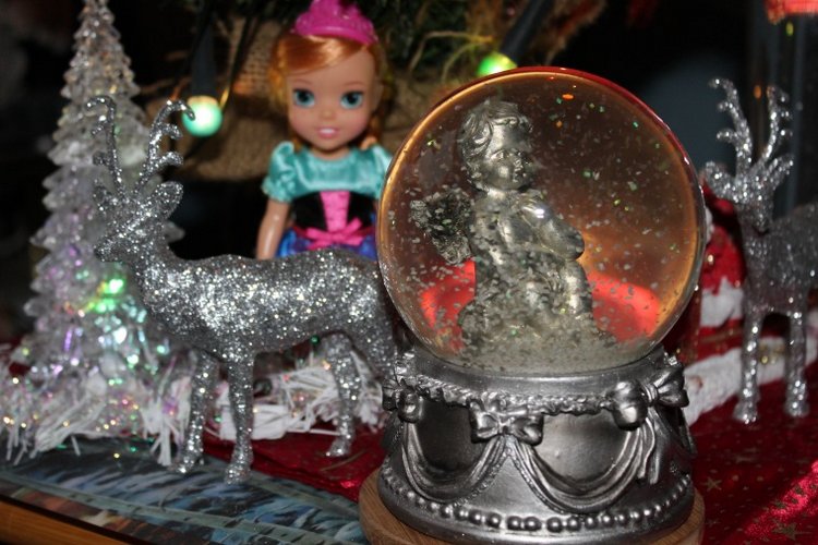 Новогодняя елка с моими куклами от Hildegard Gunzel