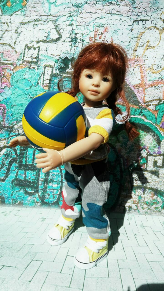 Наше лето. Коллекционная кукла Светочка Heidi Piusczok