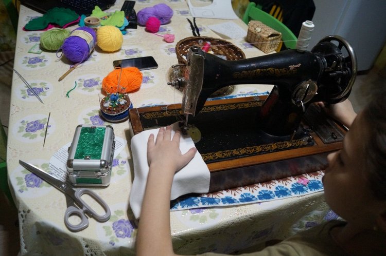 Как Агаша Басика сшила — Кот Басик