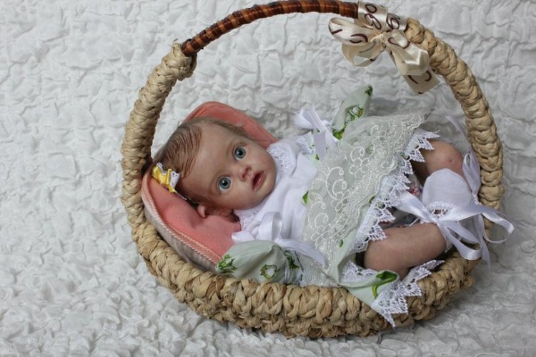 Малышка эльфик Фло.Кукла реборн Катерины Осиповой-Коняевой