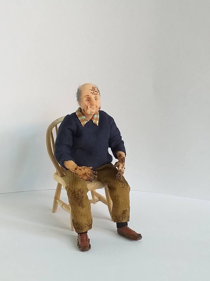 Sweet Pea Sculpts - Original Artist Miniature Dolls and Figurines made from Polymer Clay - часть 1