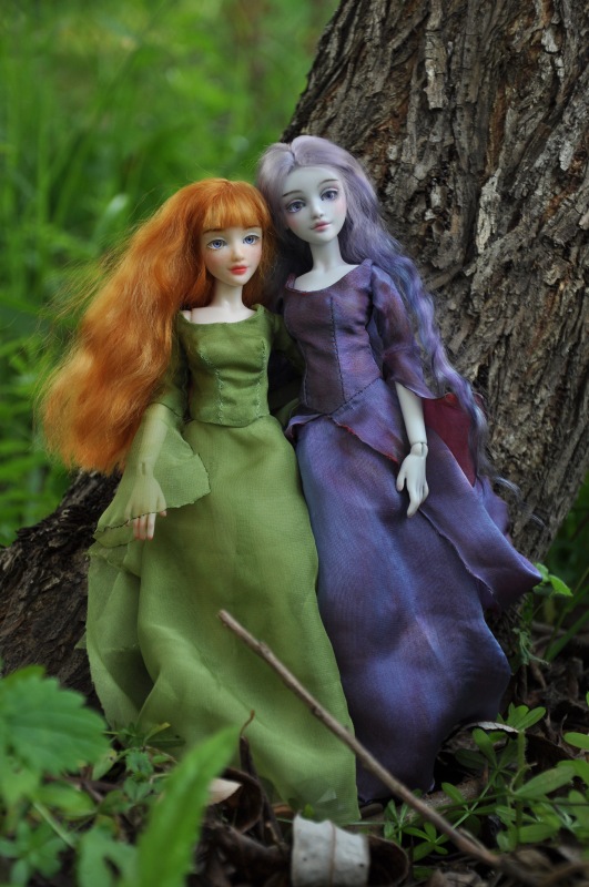 Две Розочки. Шарнирные куклы от SisterFox (фото 2)