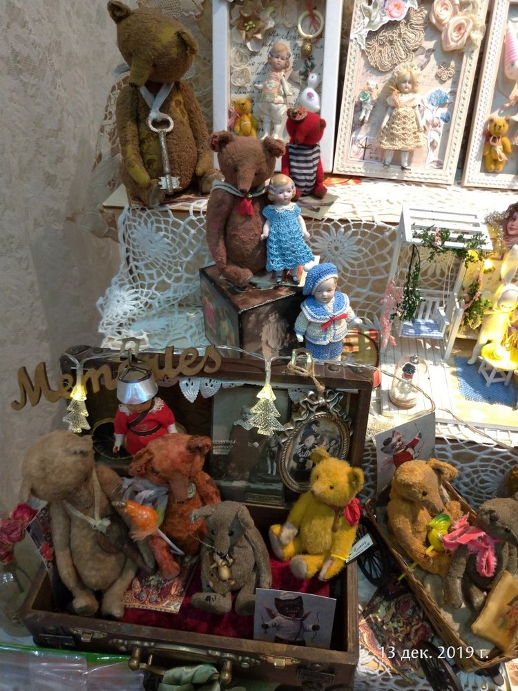 X Международная выставка "Искусство куклы" в Гостином дворе. Часть 2