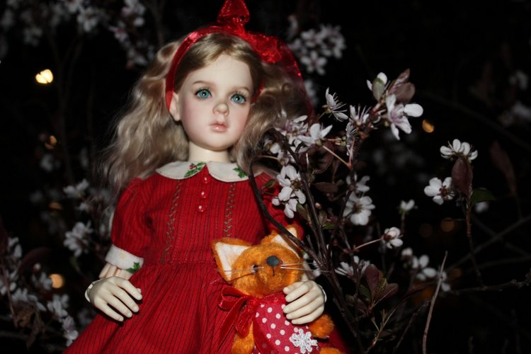 Розочка в вечернем саду — Куклы Dollshe Craft (Доллше): BJD (БЖД) (фото 8)