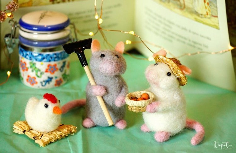 DipitiBoutique - Авторские войлочные игрушки by Emilia Anselmino