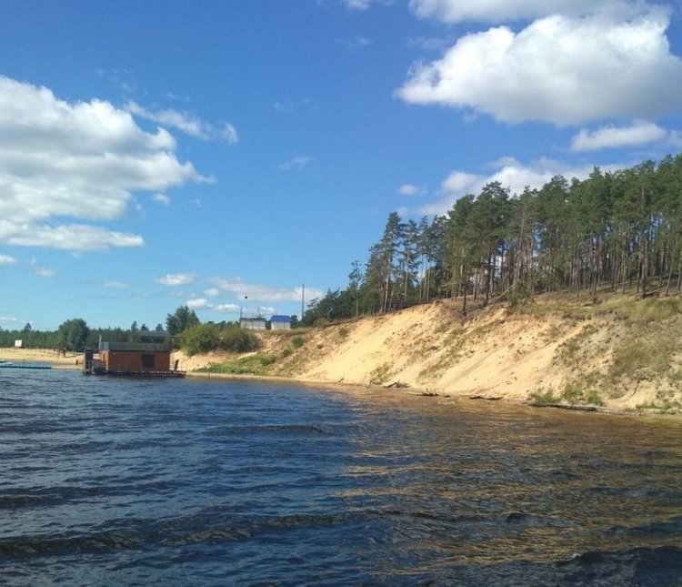 Отдых на Волге - между двух городов