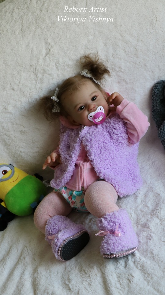 Малышка Хулиганка... куколка реборн Виктории Вишни