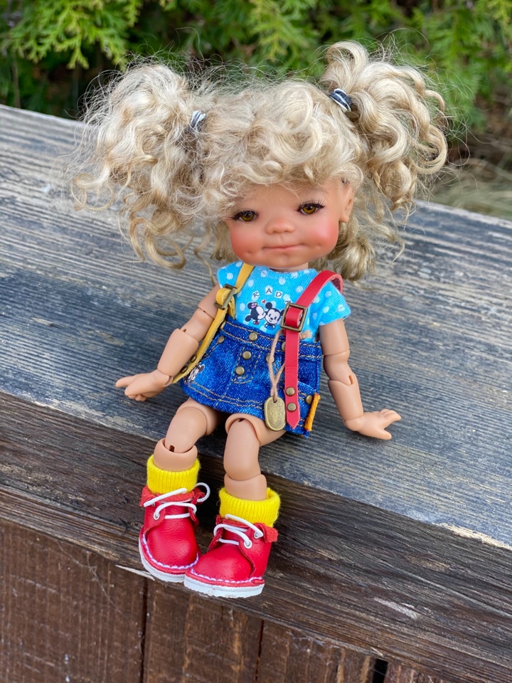 Стоят девчонки... стоят в сторонке. Meadow dolls (фото 4)