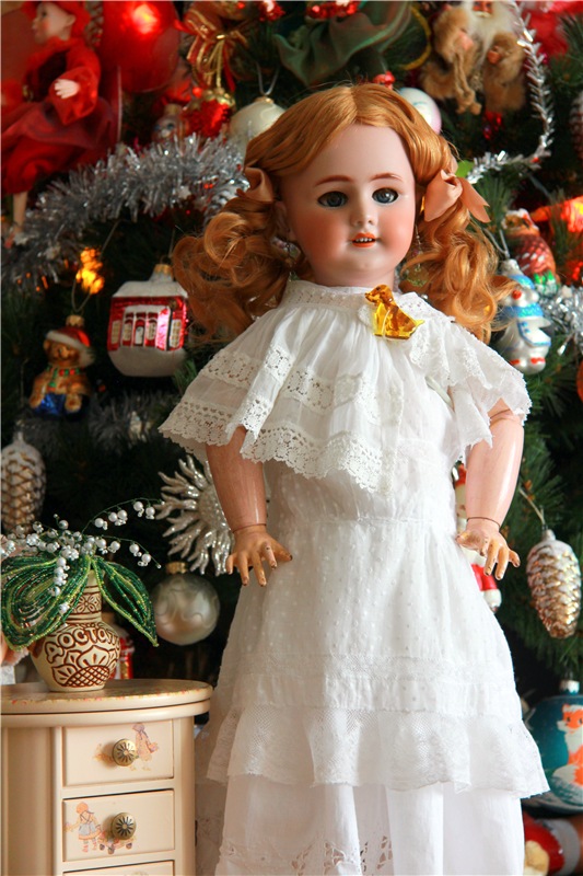 Элли. DEP JUMEAU head 10 — Антикварные куклы Jumeau (Жюмо): Tete Jumeau