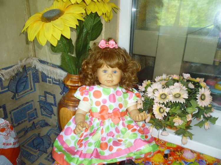 Милая Леони от Bettine Klemm. Коллекционная кукла фирмы Zapf Creation