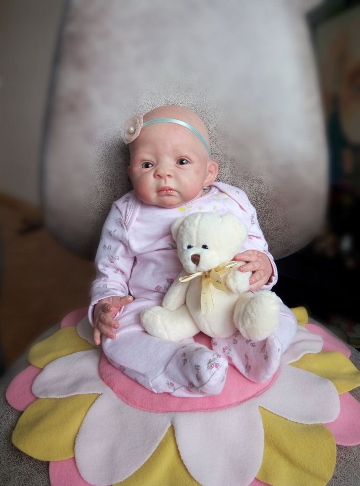 Малышка реборн Kandy скульптор Sebilla Bos