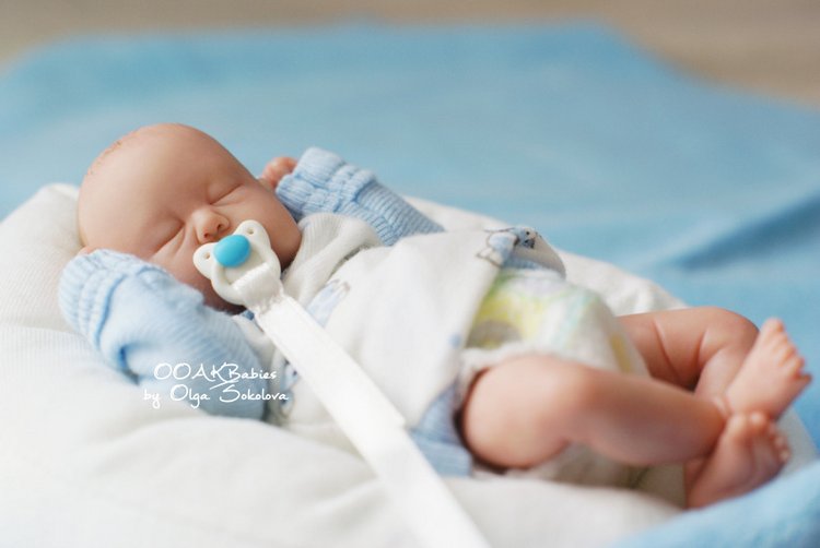 Лео. Младенец ООАК Ольги Соколовой (фото 4)