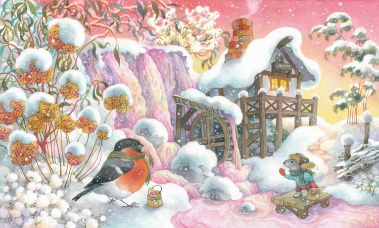 Крошечные истории художника - иллюстратора Ольги Ионайтис