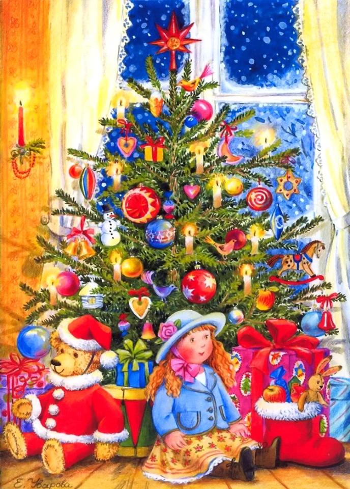 Иллюстрации Елены Уваровой