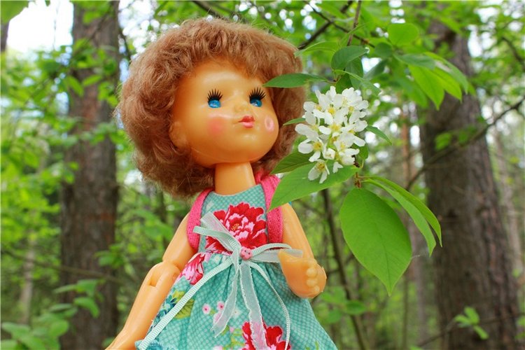 Женя-путешественница — Советские винтажные куклы (СССР): Ленигрушка (фото 6)