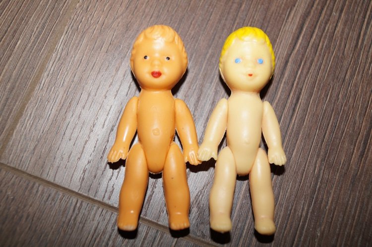 Резиновые советские пупсики до 10,5см - моя коллекция №2