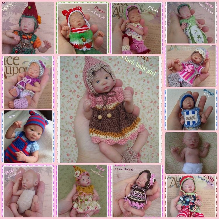 Авторские куклы OOAK из полимерной глины от Tanya Tkacik - часть 2