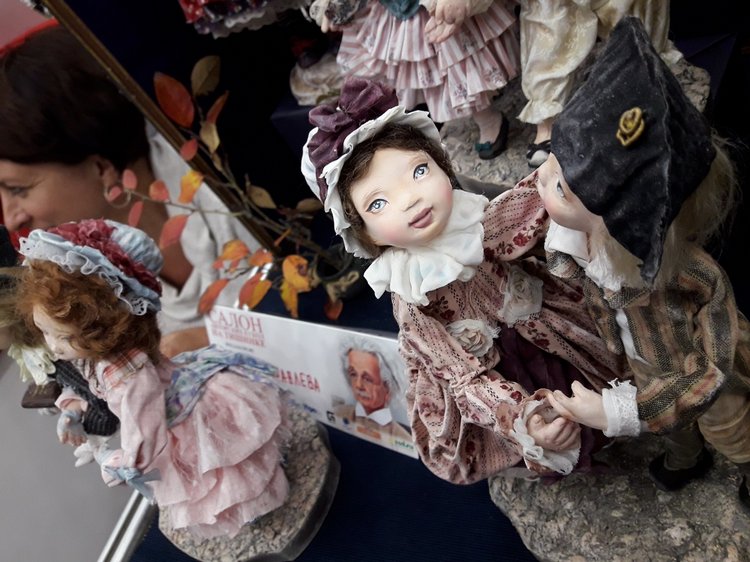 XV Международный Салон Авторских кукол на Тишинке моими глазами. Часть III, завершающая