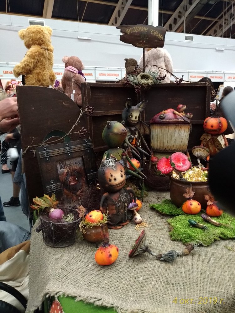 XV Международный Салон Авторских кукол на Тишинке моими глазами. Часть II