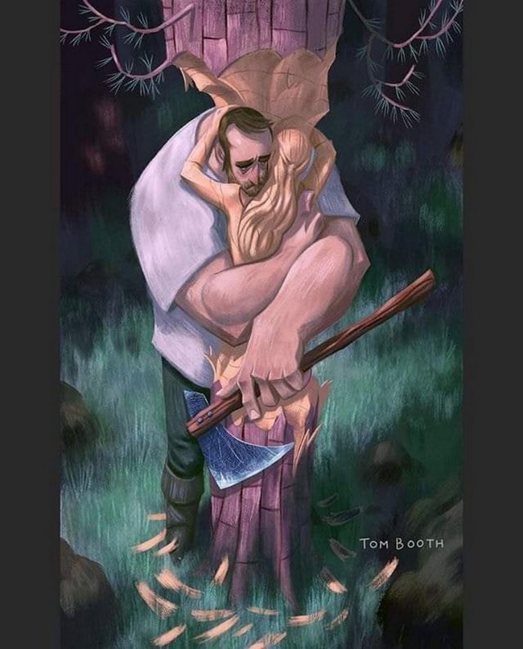 Сентиментальная история о дровосеке и его любимой (фото 9)