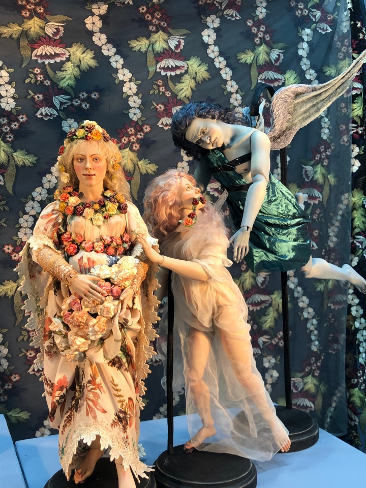 "Искусство куклы" 2019 - приглашаю прогуляться по выставке... ч.1