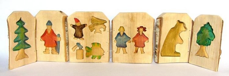 WoodBook (Baumstammbuch) - Авторские деревянные игрушки от немецкого Автора Eckart Henzler
