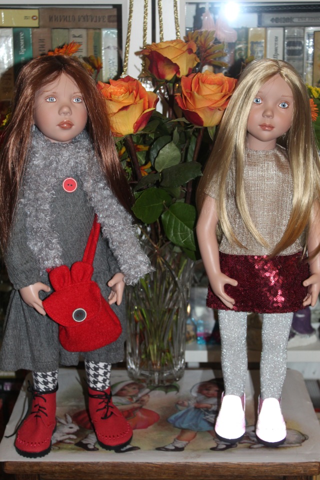 А мы к вам с цветами! Neetje и Verena Zwergnase