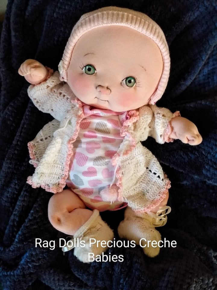 Rag Dolls Precious Creche Babies - Авторские текстильные куклы - ч.2