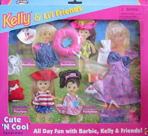 Как остановиться? Еще малышки (Barbie Kelly & friends)