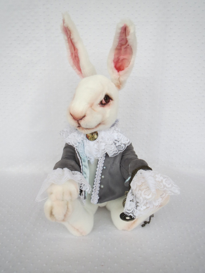 Белый Кролик — Домашние фото авторских игрушек: Тедди (фото 3)