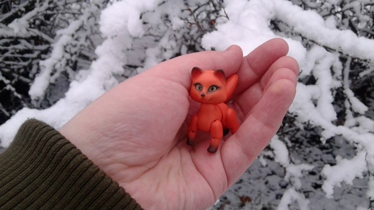 Лисёнок, мое новогоднее чудо