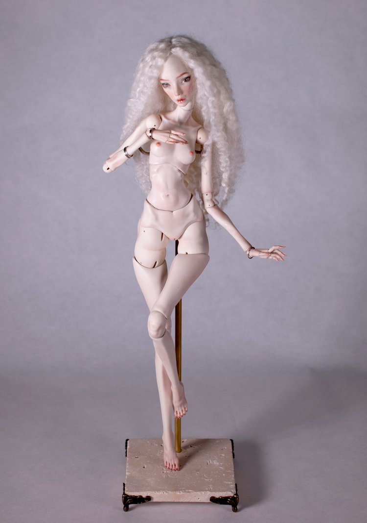 Лорелея. Фарфоровая шарнирная кукла (фото 8)
