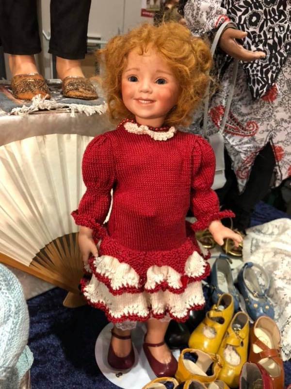 Выставка кукол и мишек в Мюнстере, Германия 28.04.2018-29.04.2018 год часть вторая