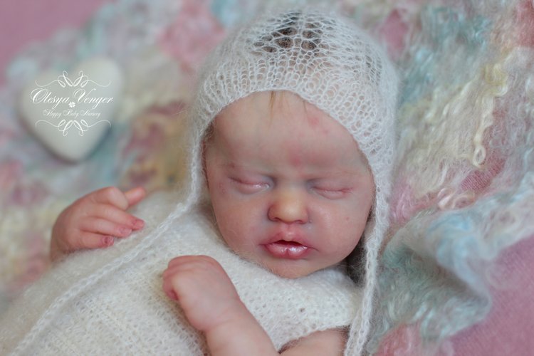 Моя крохотуля Инди. Кукла реборн Олеси Венгер