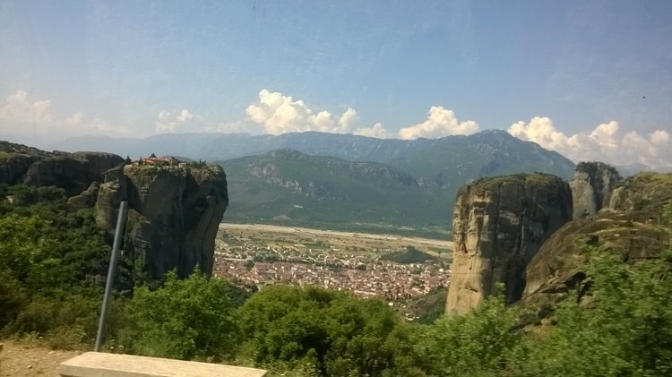 Экскурсия с Маргошей на Метеоры (материковая Греция) часть вторая